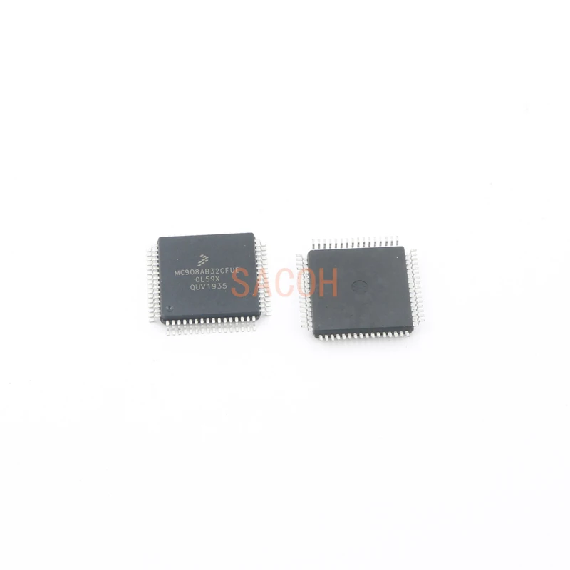 

1PCS/lot New OriginaI MC908AB32CFUE MC68HC908AB32MFU or MC68HC908AB32CFU MC68HC908AB32 QFP-64 HCMOS Microcontroller