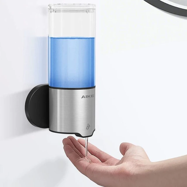 simplehuman Triple Wall-Mount Shampoo and Soap Dispenser in