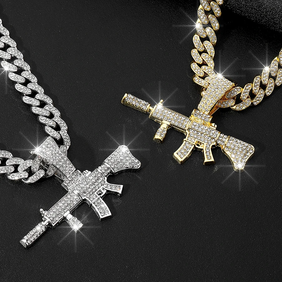 Collana girocollo semplice ghiacciata da tennis CZ per donna uomo Collana girocollo semplice ghiacciata da tennis CZ per donna uomo