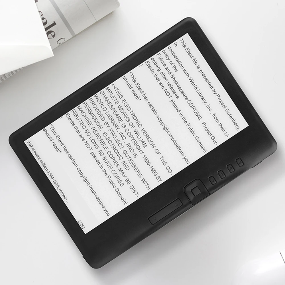 E-book Reader 7 inch Portable E-reader 8/16GB Memory Compact Size  Multifunctional Buitl-in Lithium Battery Long Endurance Time - AliExpress