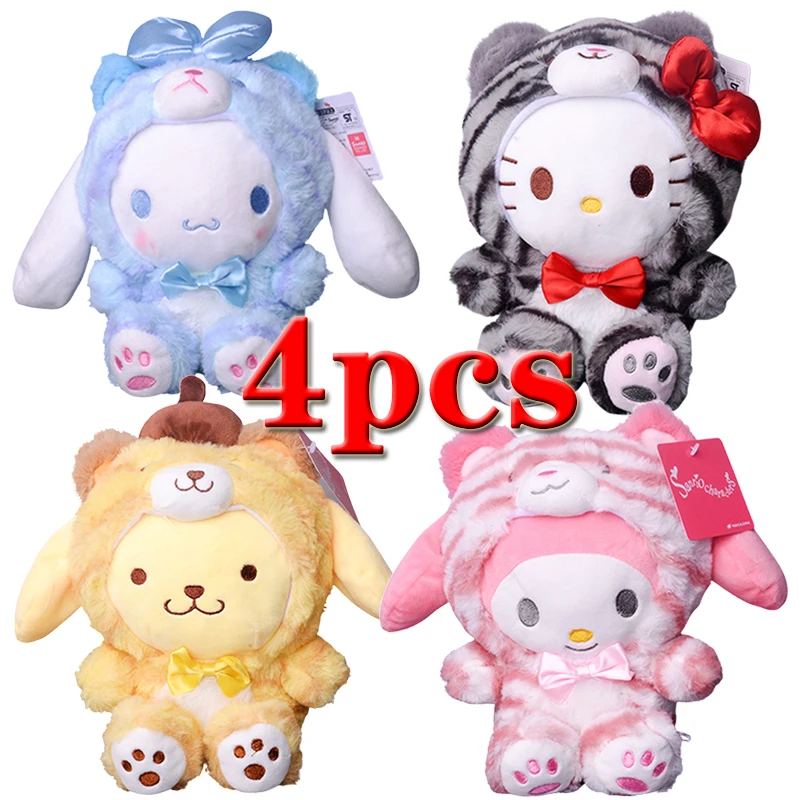 Jouets en peluche doux Kuromi My Melody Cinnamoroll, berceau de dessin  animé anime, tétine en peluche douce, ornements en peluche, cadeaux Kawaii,  nouveau - AliExpress