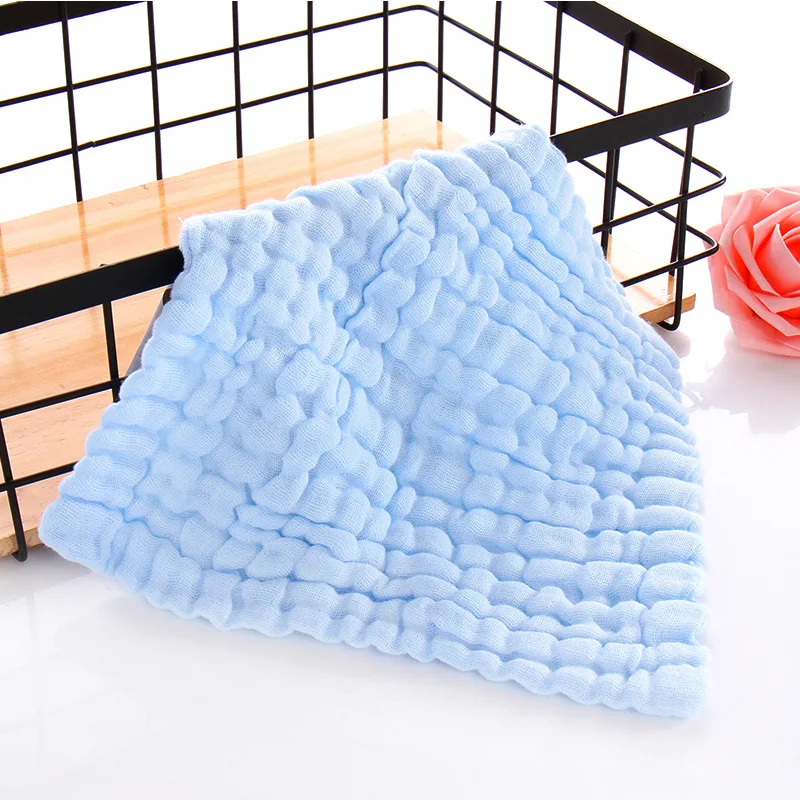 Baby Bath Face Towel Saliva Towels 6 Layer Cotton Newborn Feeding Washcloth Hand Towel Handkerchief 30x30cm