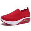 Women Sneakers Comfortable Outdoor Anti Slip Sports Shoes Soft Sole Mesh Breathable Solid Color Platform Vulcanized Ladies Shoes 4