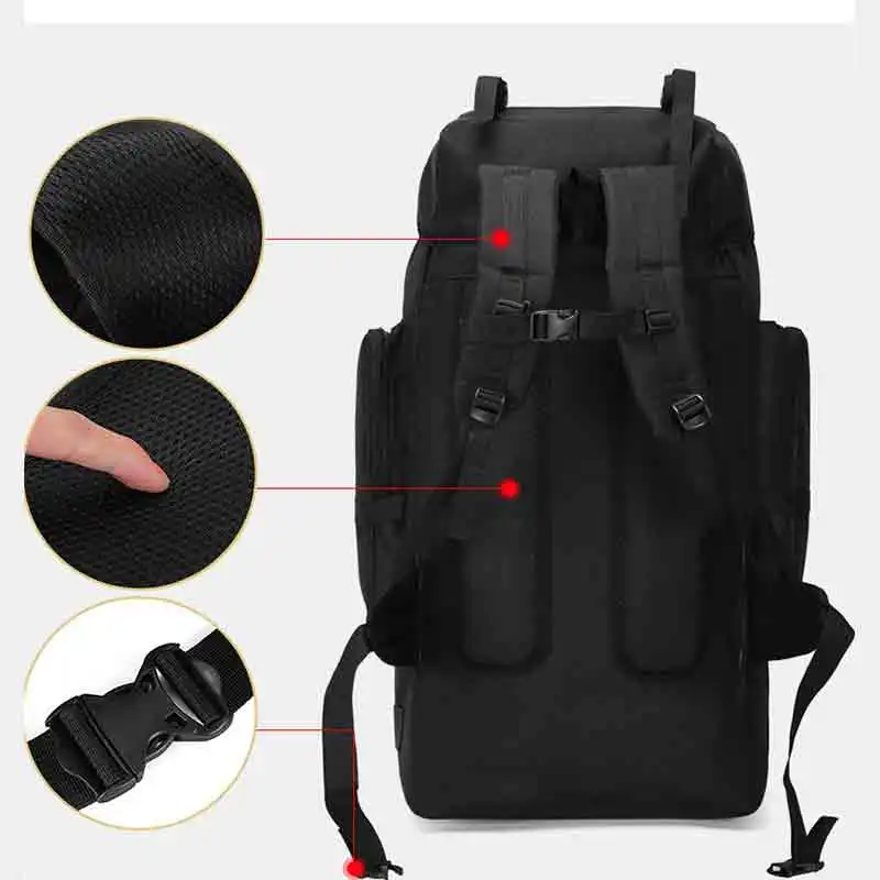 130L 90L Large Camping Bag Backpack Men's Outdoor Travel Shoulder Hiking Trekking Trip Luggage Tactical Bags Mountaineering 5 130L 90L Large Camping Bag Backpack Men's Outdoor Travel Shoulder Hiking Trekking Trip Luggage Tactical Bags Mountaineering 5