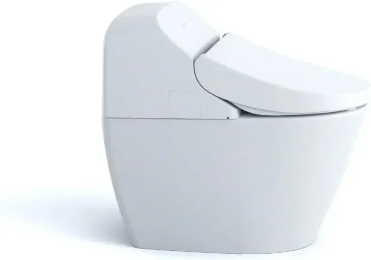 Washlet with Integrated Toilet G400 Cotton White Bidet Toilet with Integrated Dual Flush Toilet with 3D Tornado Flush Technology 6