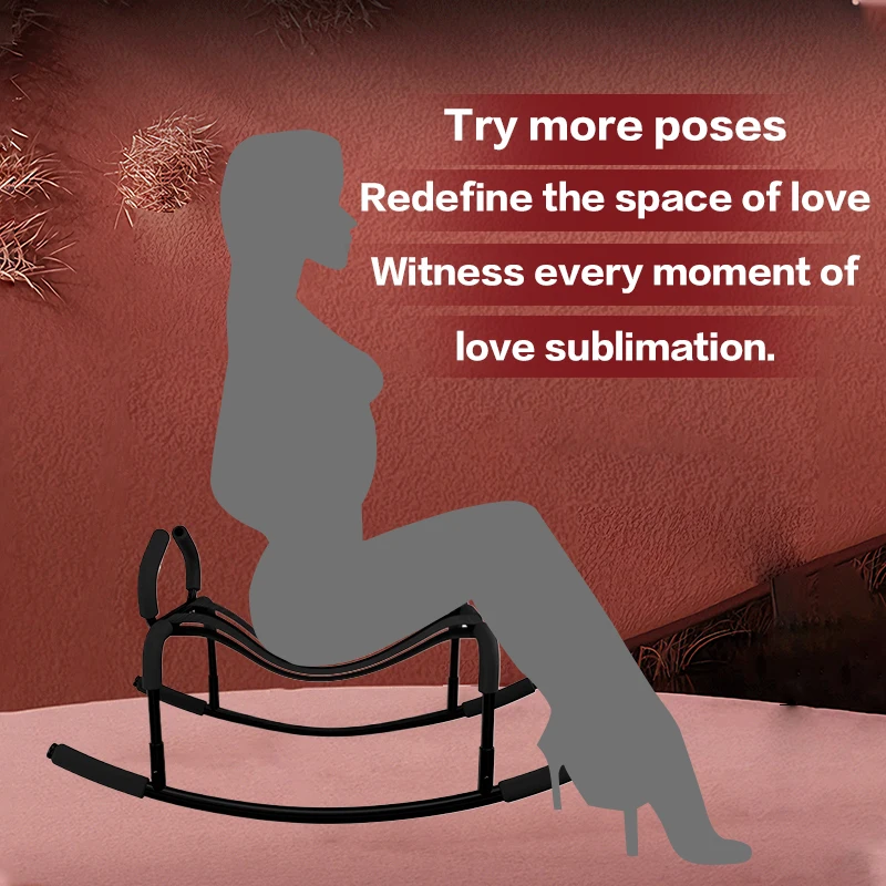 Horse-Shaped Love Chair for Couples-SM-Inspired Bondage Toy, Trojan Horse Design, Intimate Aid for Enhanced Pleasure