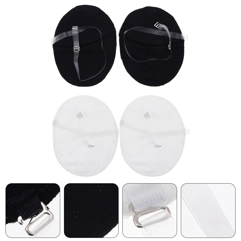 

2 Pairs Deodorant Underarm Tank Supply Portable Womens Blouses Polyester Comfortable Water Proof Vest For Women