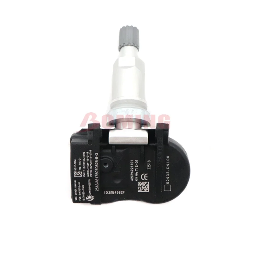 ڵ TPMS Ÿ̾ з  , ׽ý G90,  ̿ Ÿ ν,  Ϸ , 433Mhz 52933-D9100
