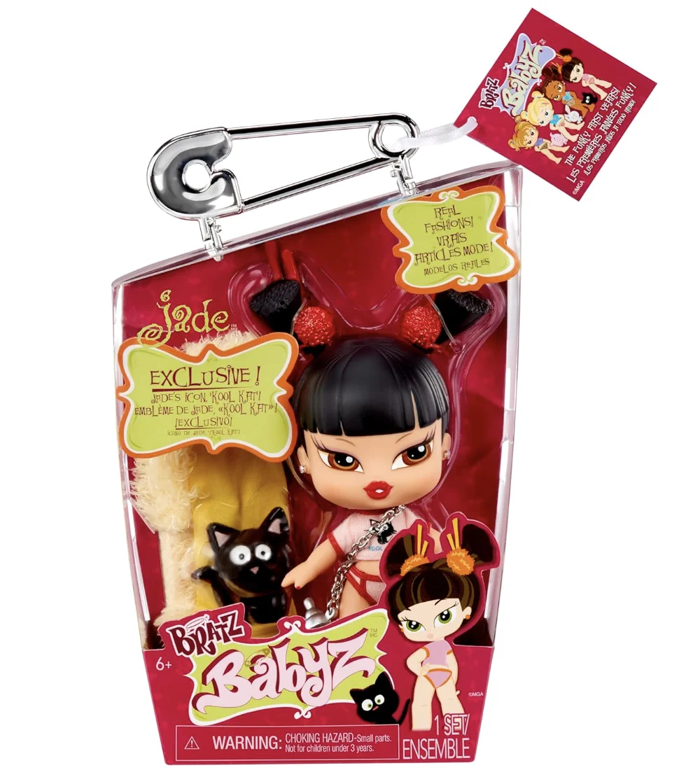 בראץ בייביז ז 'ייד אספנות בובות אופנה אמיתיות, בובות מחמד אביזרים לבנות משחק בית צעצועים מתנות