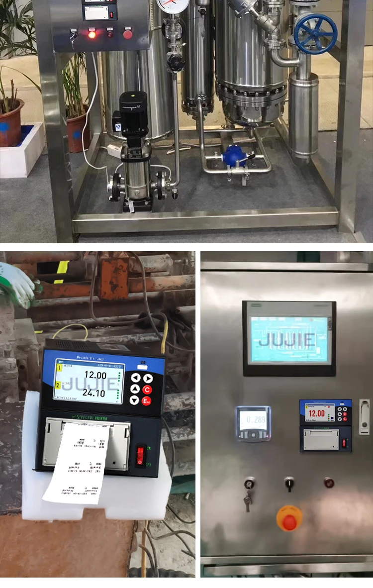 RS485 Paper Data Logger with Data Printing Function Temperature Pressure Humidit