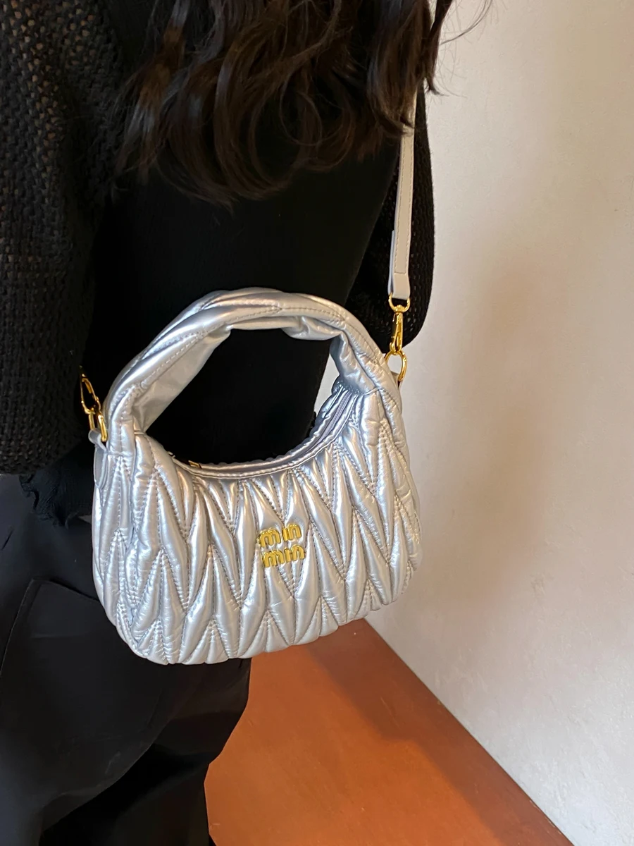 Womens Bag Thread Hobos Tote Bag Shoulder Crossbody Bags for Women Handbag and Purses Ladies Messenger Bags
