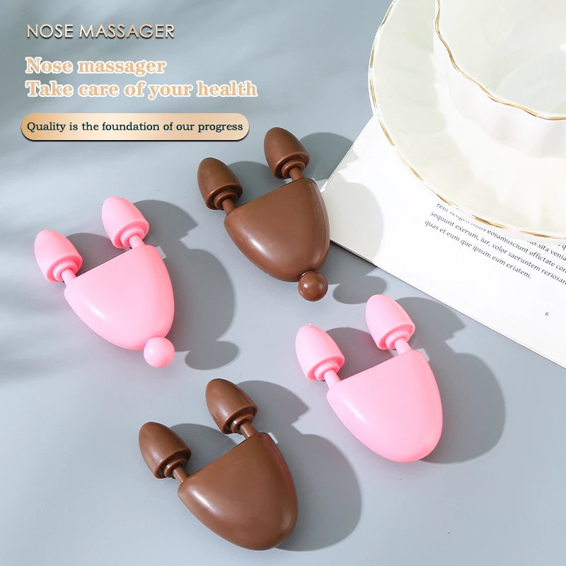 

1pcs Facial Eye Nose Massager Blood Circulation Trigger Point Gua Sha Face Roller Lifting Tool Meridians Acupoint Massage