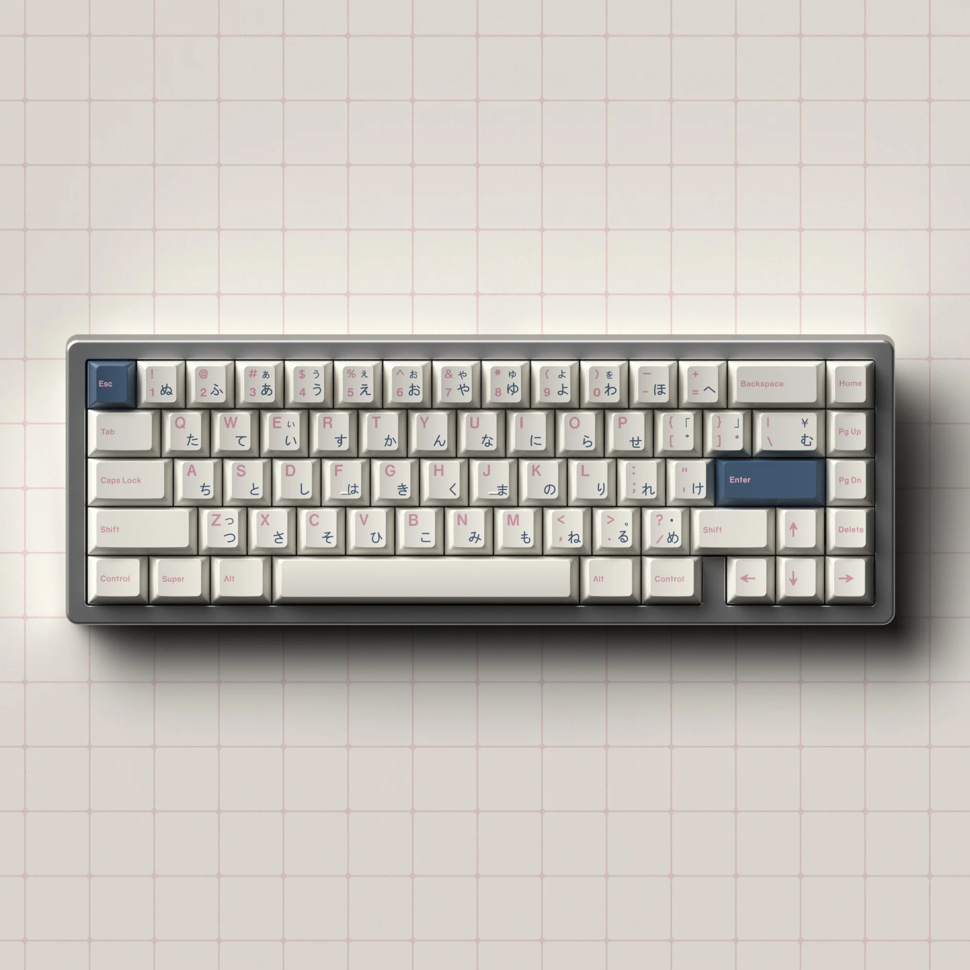 PBT Keycaps para Teclado Mecânico, Minimalista Branco Key Caps, 131 Teclas