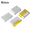 Emergency Blanket Outdoor Survival First Aid Military Rescue Kit Windproof  Waterproof Foil Thermal Blanket for Camping Hiking 3