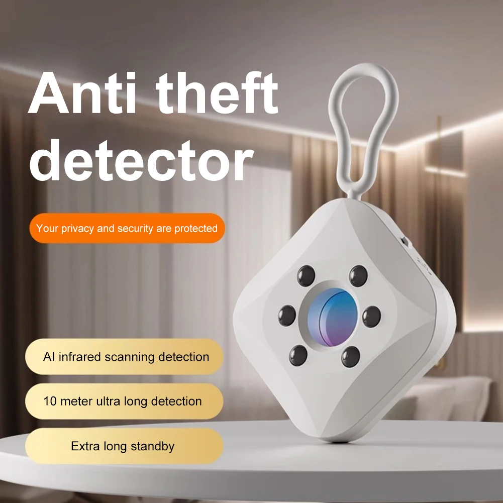 Anti Spy Detector Portable Infrared Camera Finder Security Protection Hidden Devices Camera Bug Detector for Travel Office Hotel