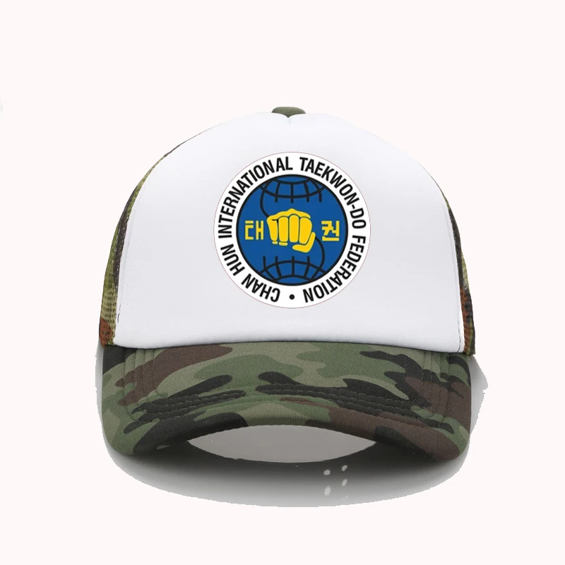 

INTERNATIONAL TAEKWONDO FEDERATION ITF KARATE Baseball Caps for Hip Hop Women Men Breathable Trucker caps