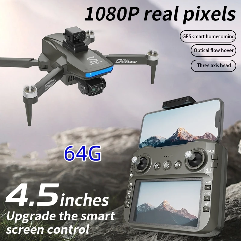 Nuovo S19 Pro Drone pieghevole flusso ottico automatico per evitare ostacoli Quadcopter aereo telecomandato regalo di compleanno