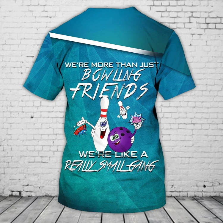 Neueste Sommer Mode männer T-shirt Personalisierte Name Bowling 3D Gedruckt t-shirt Unisex Casual T-shirt Bowling Liebhaber Geschenke DW127 – Detail 23