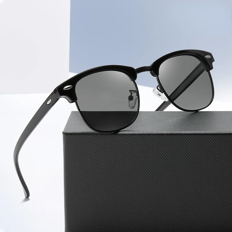 

Quality Photochromic Sunglasses Men Polarized Driving Chameleon Glasses Male Change Color Sun Glasses Day Night Vision Driver's