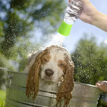 Dog Sprayer For Bathtub Portable Outdoor Shower For Dogs Portable Pets Bathing Shower Sprayers Accessory Pet Silicone Bath 4