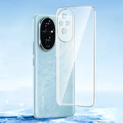 Ultra Thin Silicone Soft Transparent Phone Case - Clear Back Cover for Honor 90 Pro