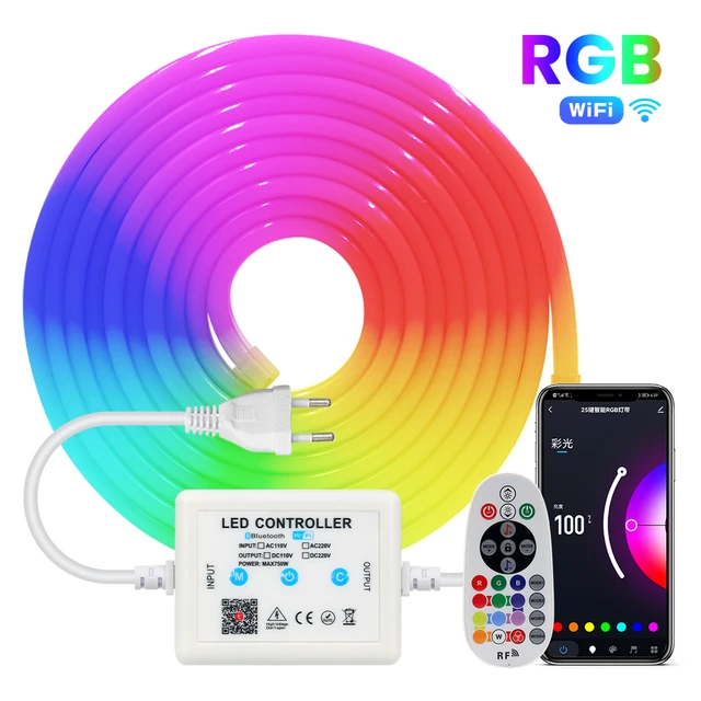 Ruban LED RGB flexible extérieur 2m Ip67 Philips Hue