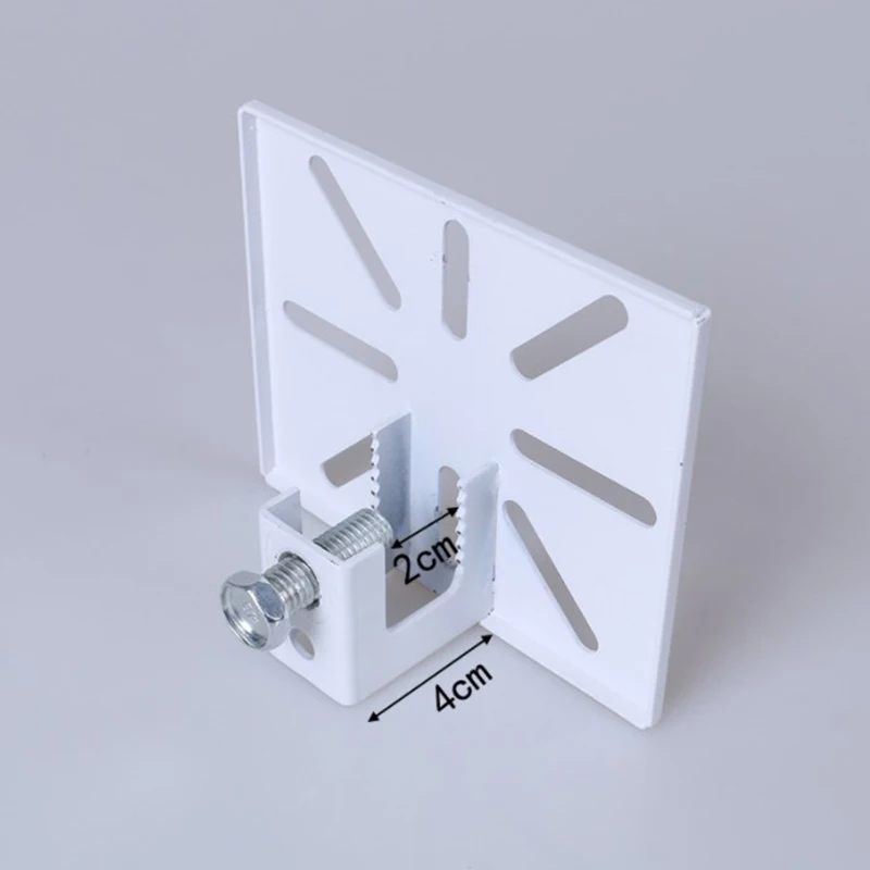 Universal Vertical Pole Mount Adapter Screws Fixing Wall Mounting Bracket CCTV Security Camera 110*90*40 camera holder camera holder stand security camera stand security camera bracket security wall mount bracket security camera mount camera mounting base camera mount panel scope adapter mount