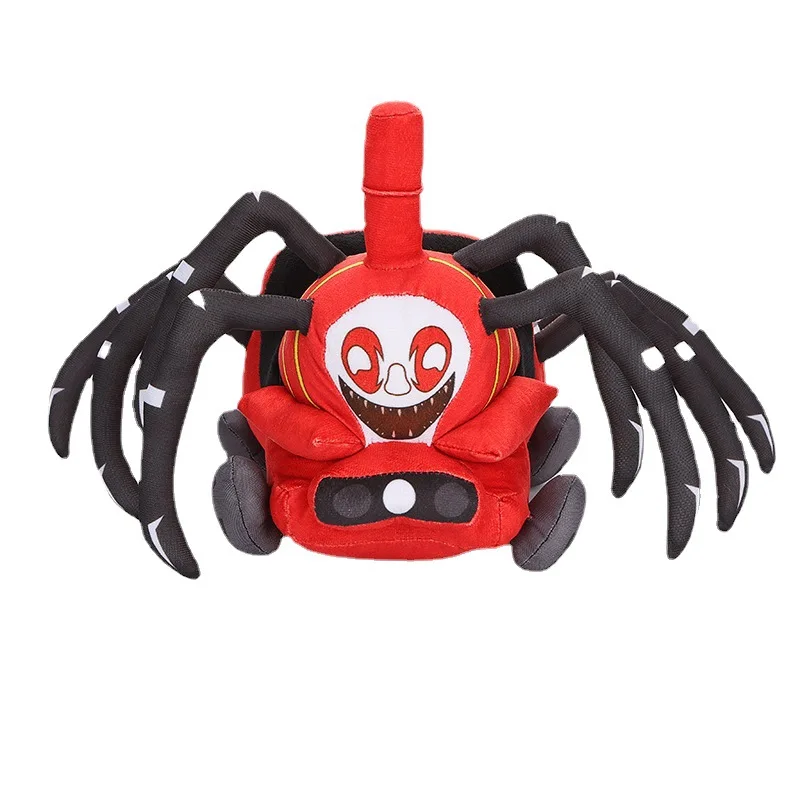 22cm Choo-Choo Charles Plush Toy Horror Game Figure Stuffed Doll Soft  Spider Stuffed Animal Charles Train Plushie Gift for Kids