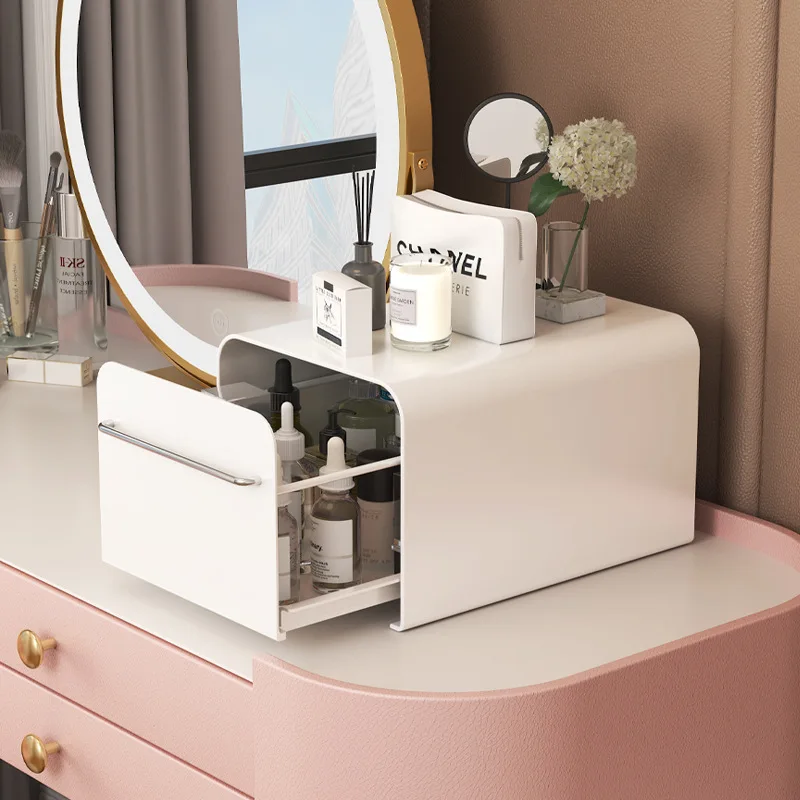 Nordic Desktop Skin Care Products Storage Box Kitchen Condiment Bottle Storage Bedroom Cosmetics Medicine Organizer Box 2