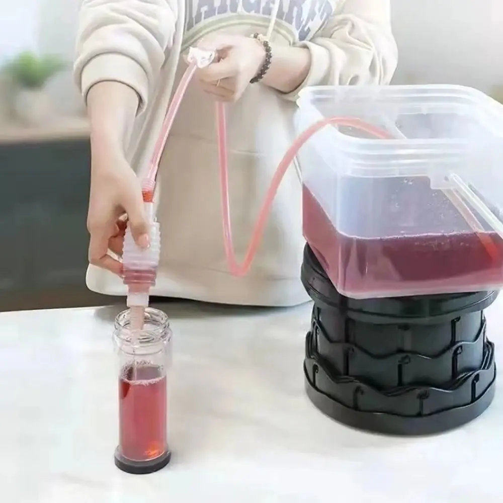 1Pcs 2M 양조 사이펀 호스 DIY 바 도구 와인 만들기 와인 추출기 플라스틱 가정용 알코올 증류기 필터 튜브