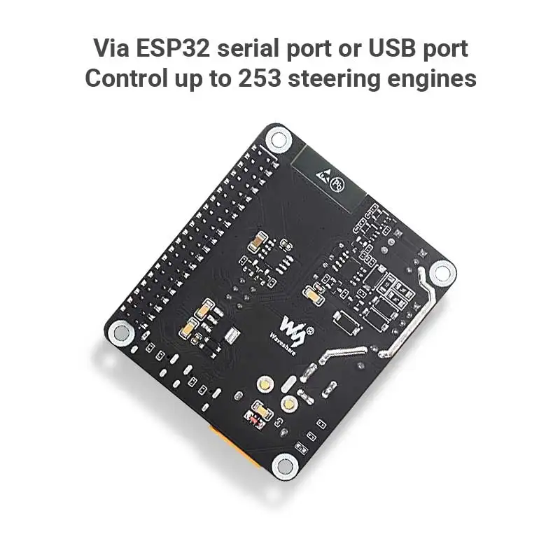 ESP32 UART Bus USB Servo ST RSBL Scheda driver per robot Raspberry PI Adatto per servi bus seriale serie serie ST / RSBL - immagine 5