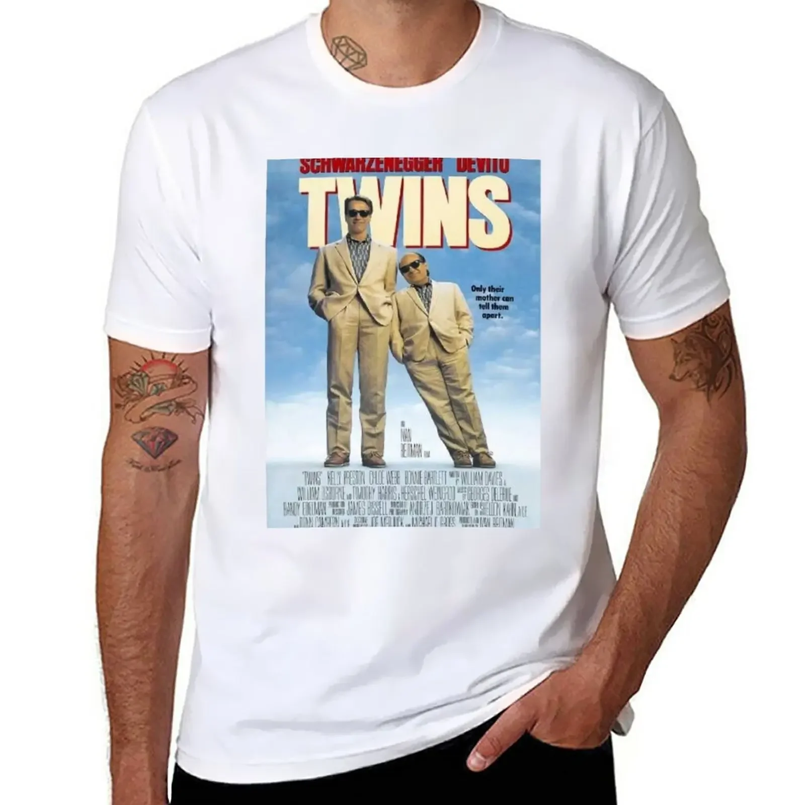 

Twins T-Shirt boys whites anime clothes new edition men t shirt