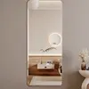 Full Body Mirror Wall Mounted Self-adhesive Dressing Mirror Bedroom Wardrobe Dressing Mirror Bathroom Mirror Y06 4