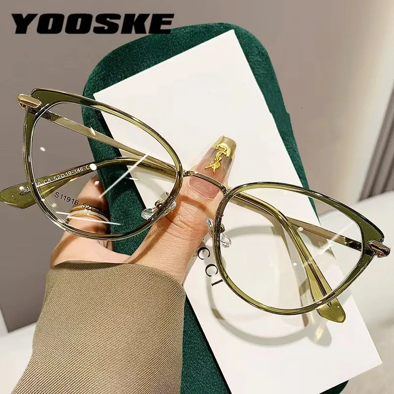 Anti-blue Light Glasses Frame Cat eye Computer Eyewear Frame Luxury Women Men Optical Glasses anti blue light glasses eyewear frames eyeglasses frames