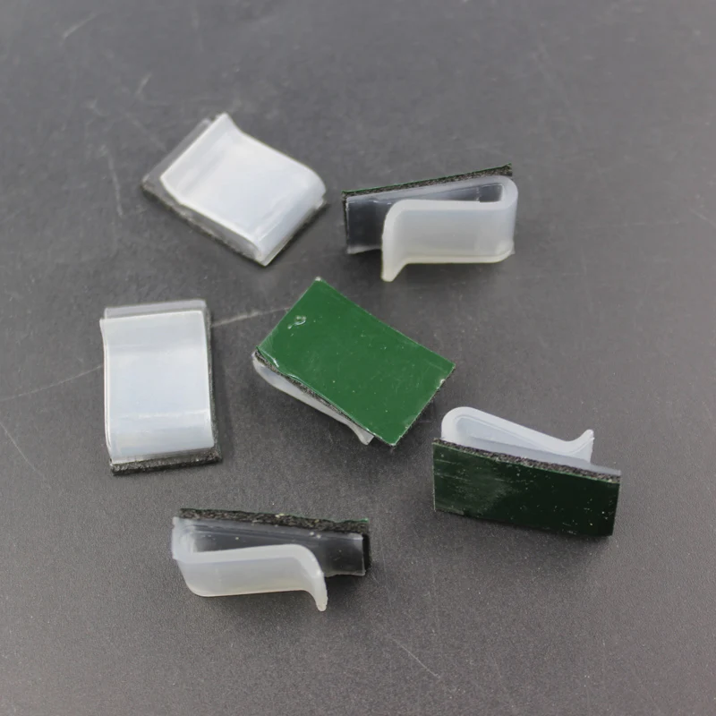 하이 퀄리티 R 모양 파이프라인 클립, 엡손, 캐논, HP, 브라더용, CISS 액세서리 부품, 3M 테이프 포함, 4 가지 색상, 50 개