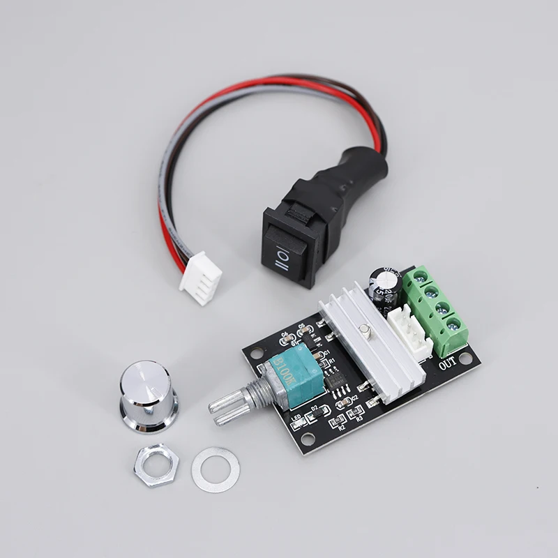 1PCS DC 6/12/24/28V 3A 80W DC 모터 속도 컨트롤러 PWM 속도 조절 가능 가역 스위치 1203BB DC 모터 드라이버 반전