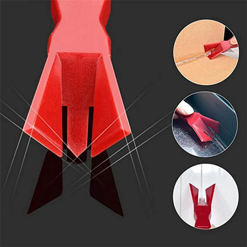 Window Door Silicone Glass Cement Scraper Tool 1PC Caulking Finishing Sealant Grout Remover Silicone Spatula Tool