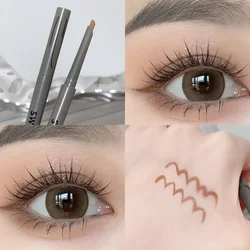 Velvety Rose Red Waterproof Eyeliner Pencil - Matte Finish (04)