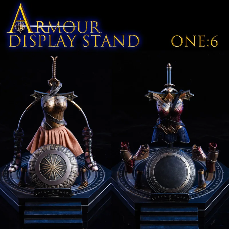 

1/6 Scale Wonder Girl Armor Display Stand Scene Accessories Props Fit 12 INch Female Soldier Action Figure Body Dolls Collection