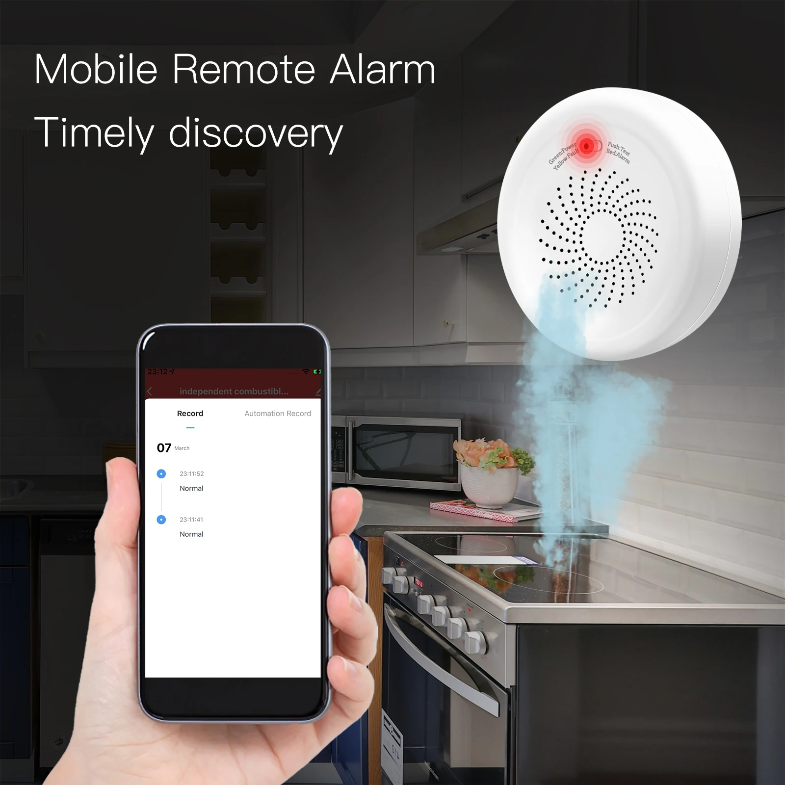 inteligente zigbee detector vazamento gas 03