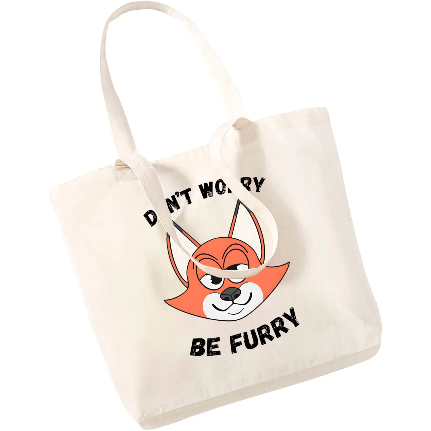 

Anatomy of A Furry Wildlife Proud To Be Shopping Bags Canvas Tote Bag Mom Reusable Cloth Harajuku Bag Handbag Shoulder Bag