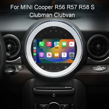Radio Inalámbrica Carplay para MINI Cooper R56 R57 R58 S Clubman Clubvan 7" IDS 720P Android 13 Wifi Qualcomm 256GB Navegación GPS 1