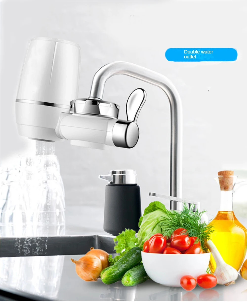 

Water Purification Equipment Faucet Water Purifier Kitchen Tap Water Pre-Filter Ceramic Seven-Layer Precision Sand Removal Rust