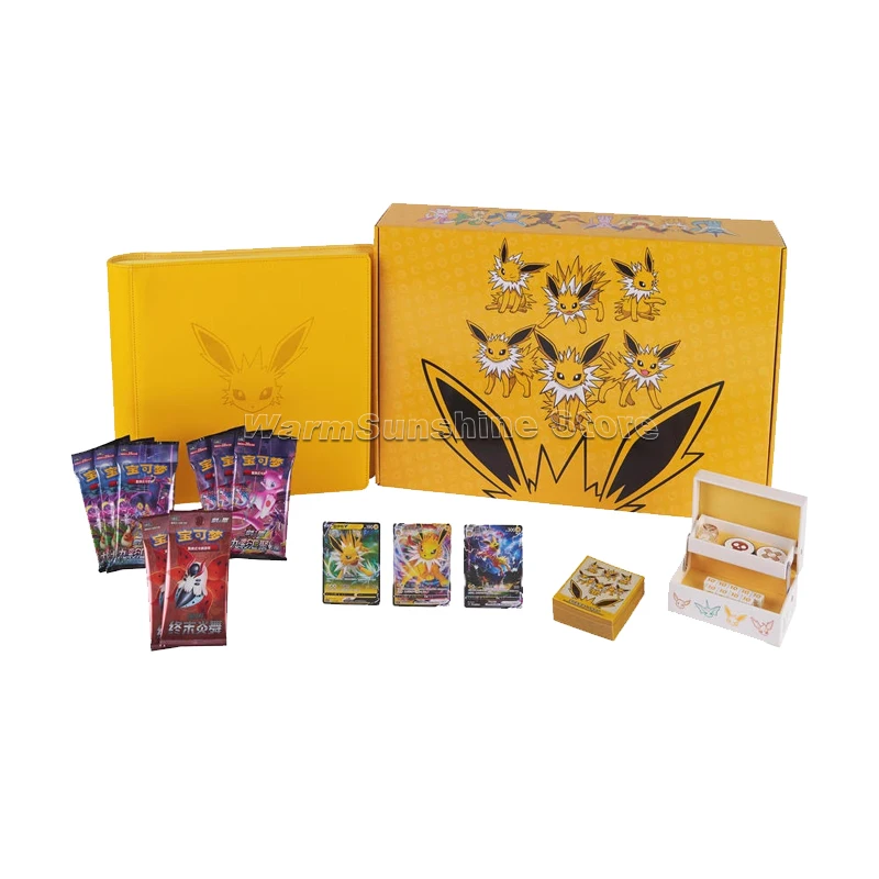 Pokemon Card Eevee Advanced Gift Box Thunder Eevee Fire Évoli