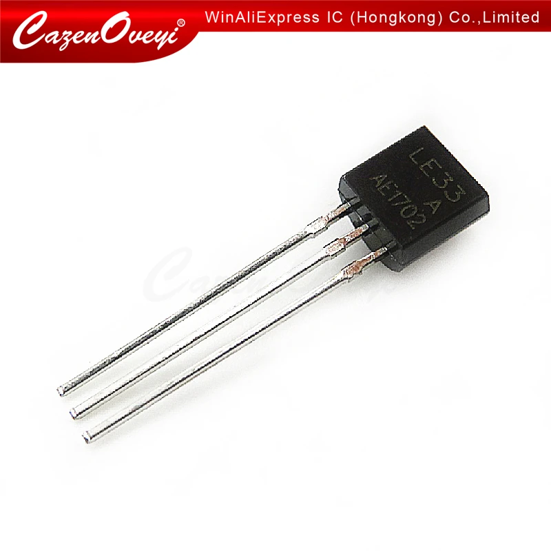 Le33 Gran oferta, 10 unidades/lote LE33ACZ LE33A TO-92 LE33 TO92 SMD en ...