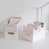 MOHAMM 1 PC Mini Desktop Folding Stationery Organizer Storage Box for Pen Pencil Masking Tape Small Thing Storage 2