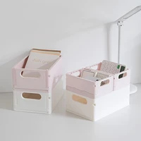 MOHAMM 1 PC Mini Desktop Folding Stationery Organizer Storage Box for Pen Pencil Masking Tape Small Thing Storage 2