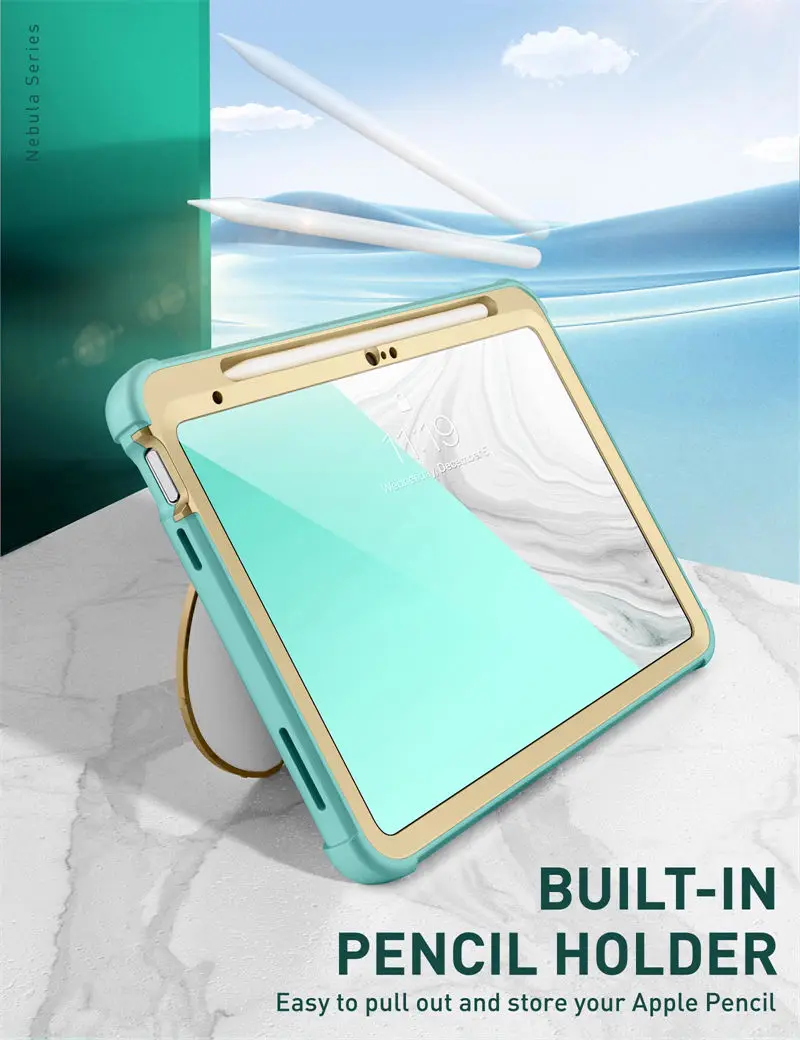 para ipad cosmo corpo inteiro capa protetora para ipad gen com protetor de tela titular lápis