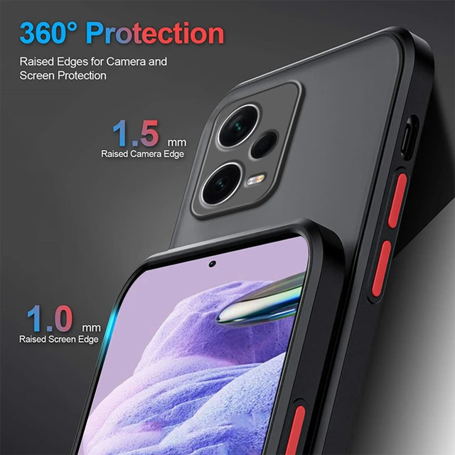 For Xiaomi Redmi Note 12 4G 5G Case Armor Shockproof Coque For Redmi Note  12 Pro Speed Magnet Holder Ring Protect Funda - AliExpress