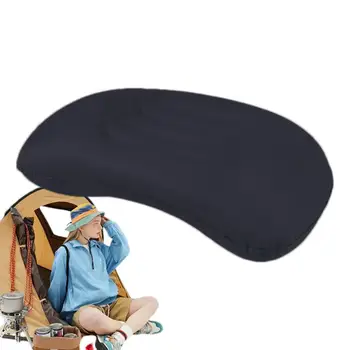Outdoor Portable Fold Travel Sleep Pillow Camp Tent Pillow Equipment Pillow Comfortable Picnic Beach Camping Inflatable 4